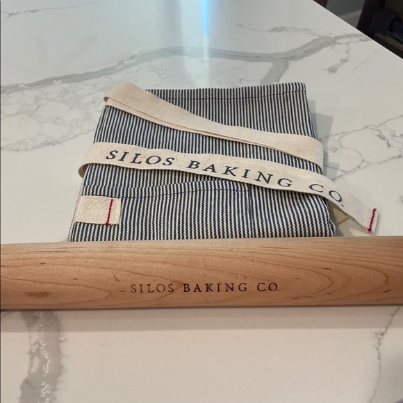 Silos Baking Co. Other - Silos Baking Co Rolling Pin and Apron Set